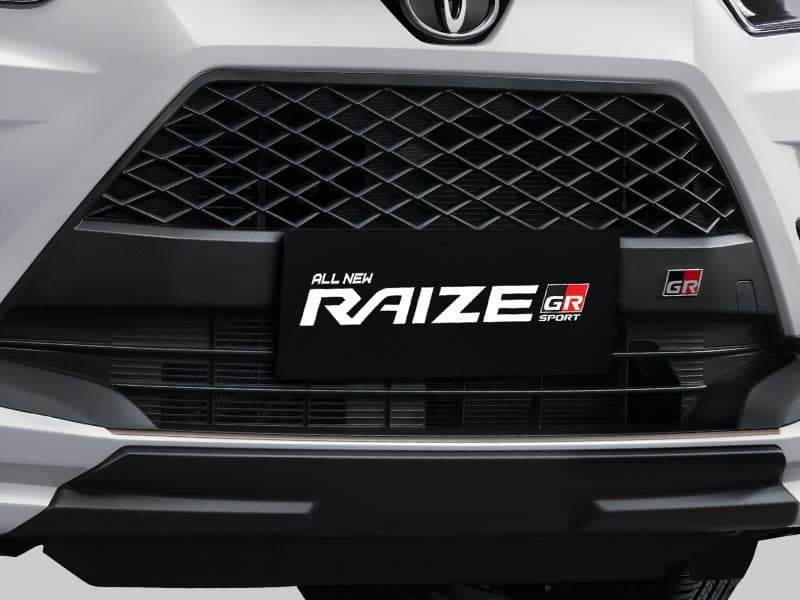 New GR Front grille (All 1.0T GR Sport Type)